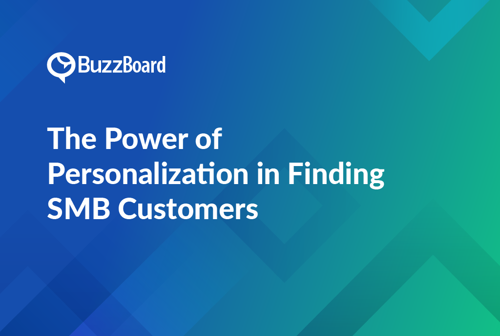 The Power of Personalization in Finding SMB Customers